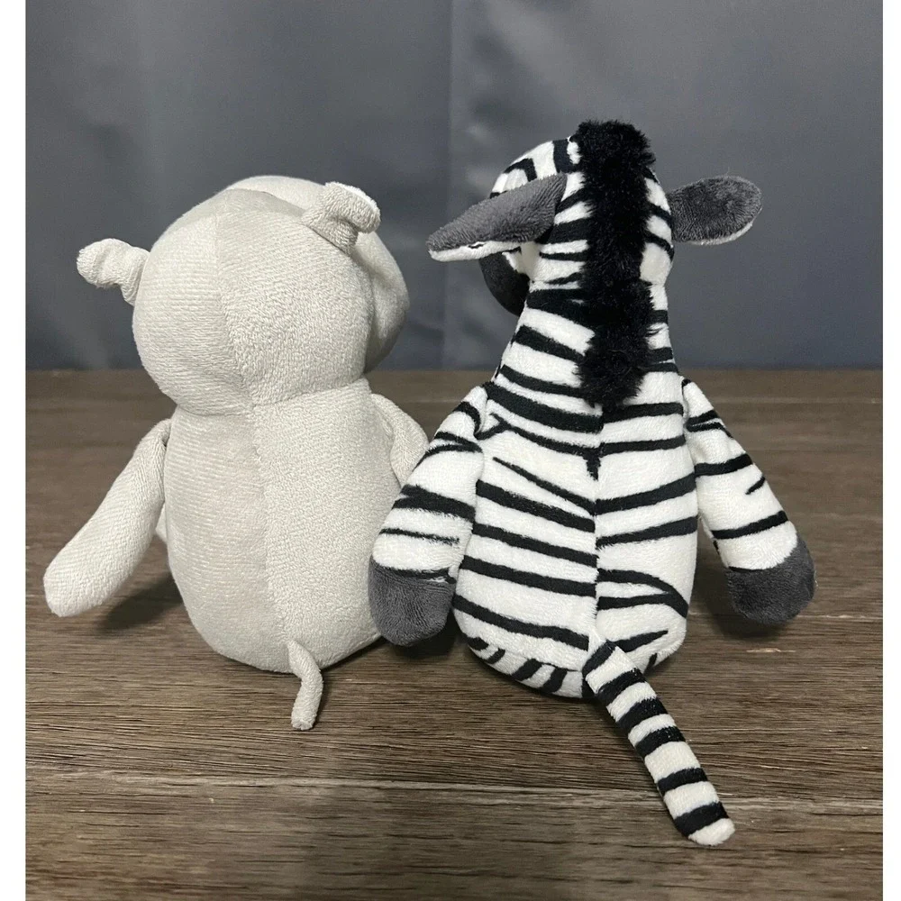 Hippo Zebra Plush Bundle‎ Stuffed Animal Toy